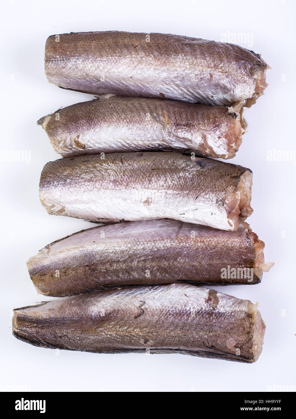 Gutted carcasses of fish Stock Photo Alamy
