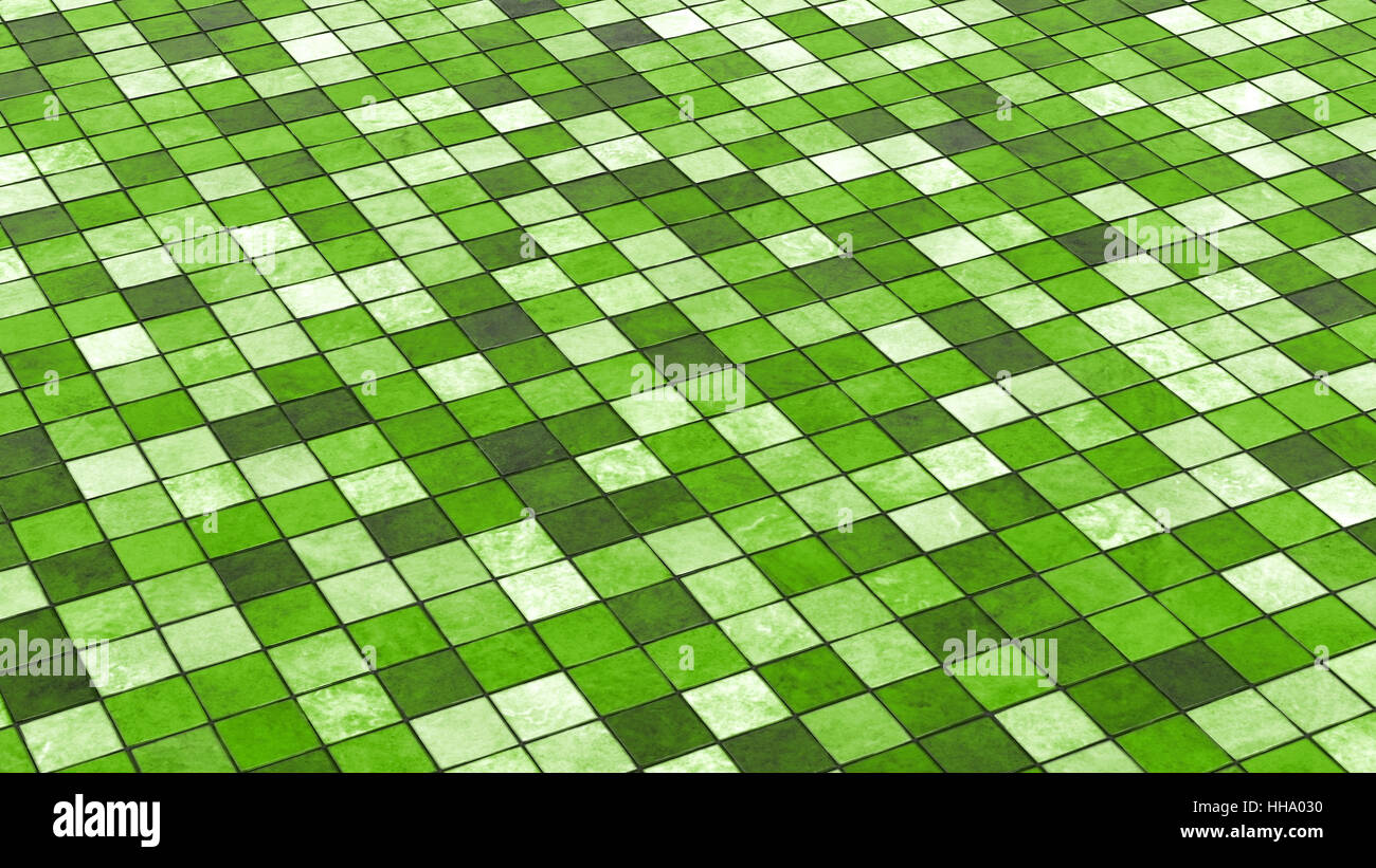 Background Floor Tiles Green Multi Colored Stock Photo 131141332