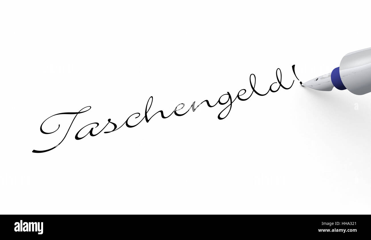 pen concept pocket money! Stock Photo Alamy