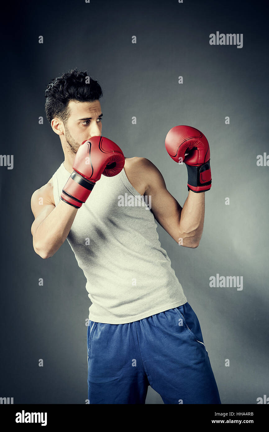 wait, waiting, sport, sports, space, fight, fighting, guard, sporty, athletic, Stock Photo
