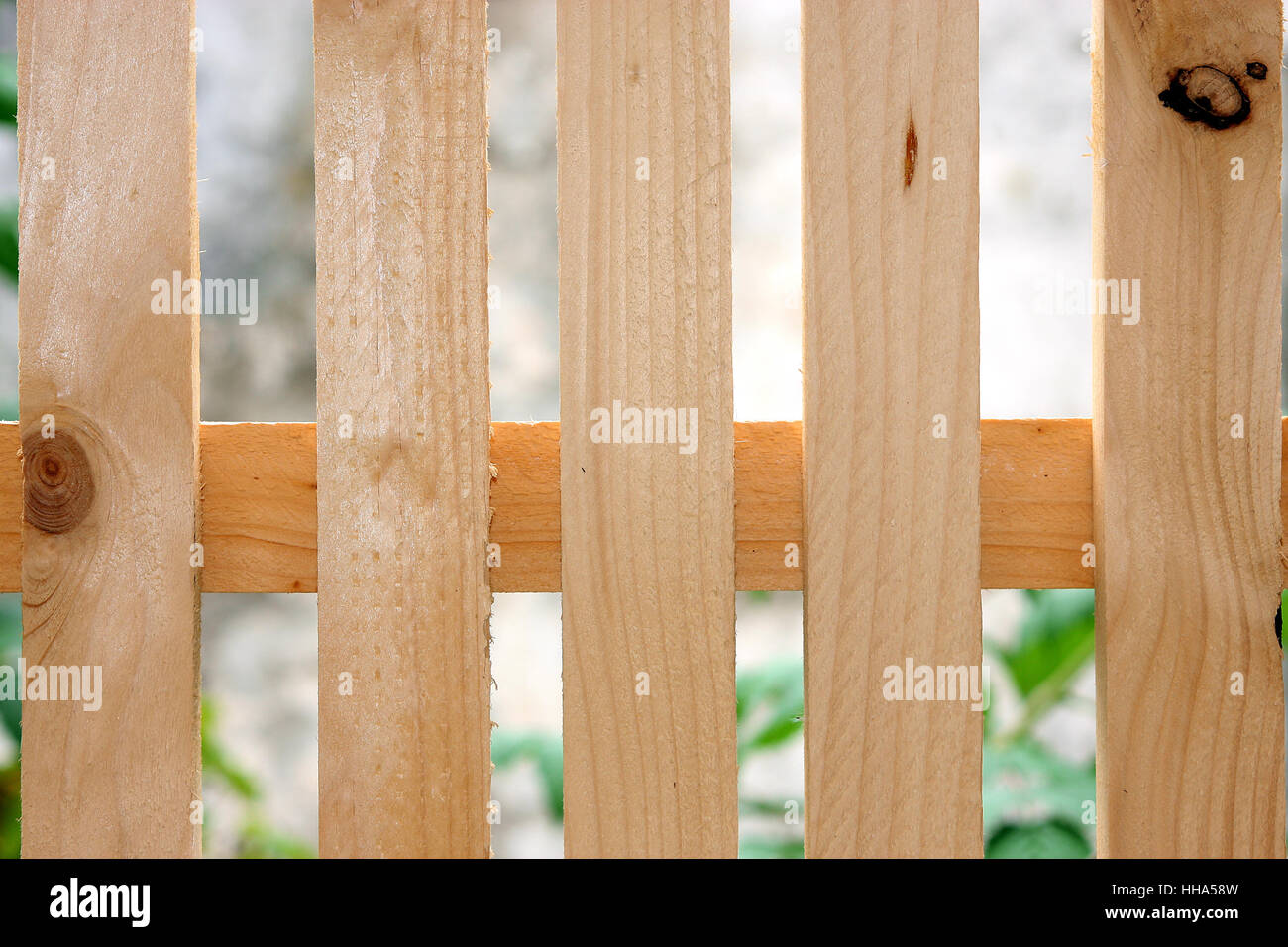 wooden fence Stock Photo