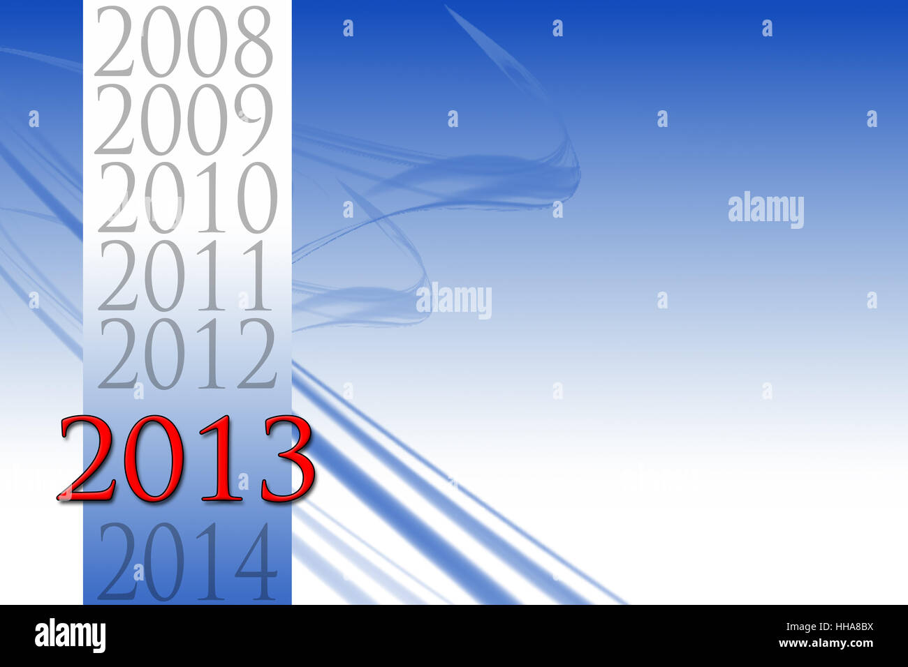 blue, lines, new year  s day, silvester, numerics, count, numbers, blue, story, Stock Photo