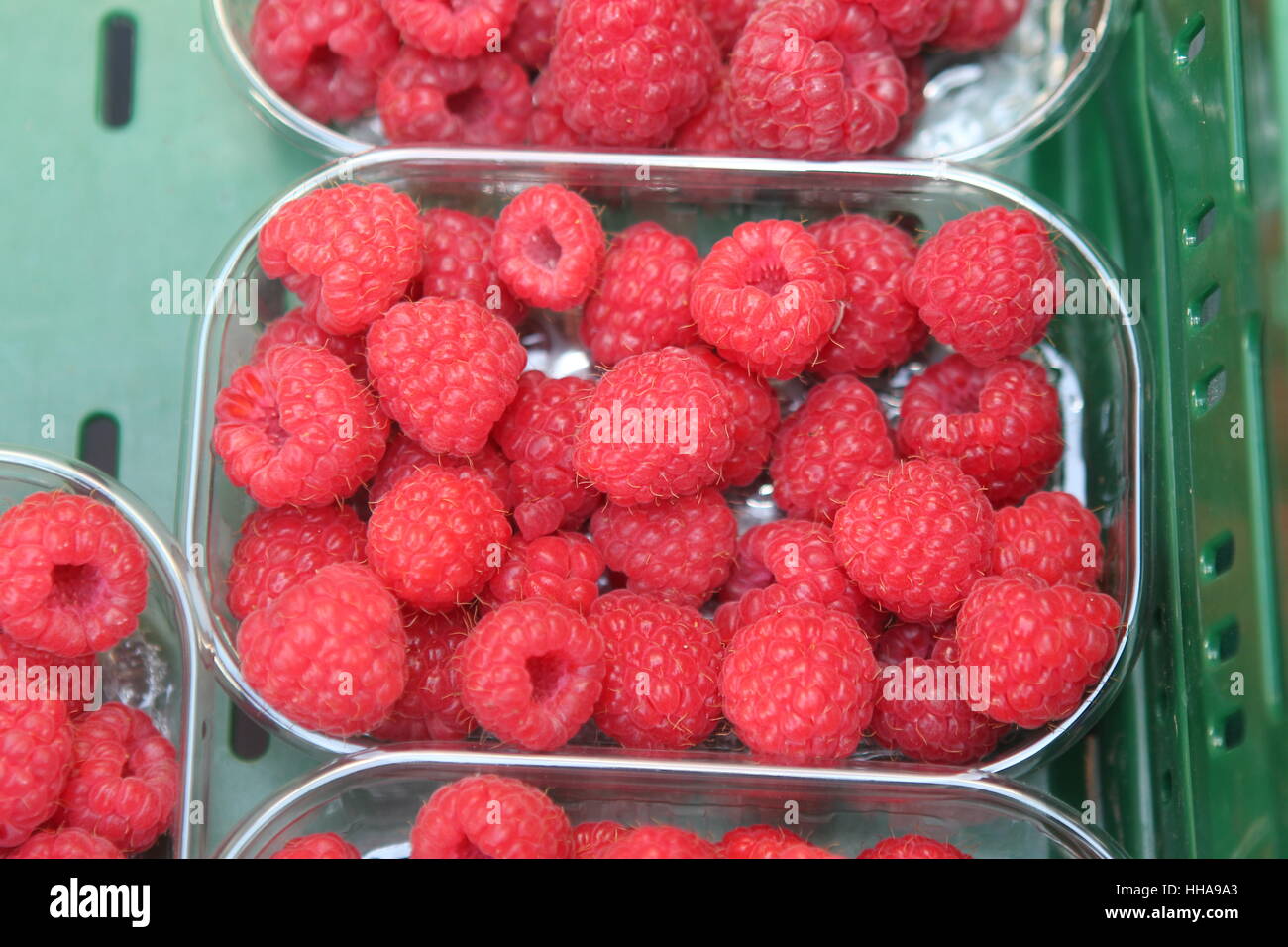 fruit, raspberry bush, weekly market, marketplace, flea market, red, fruit, Stock Photo