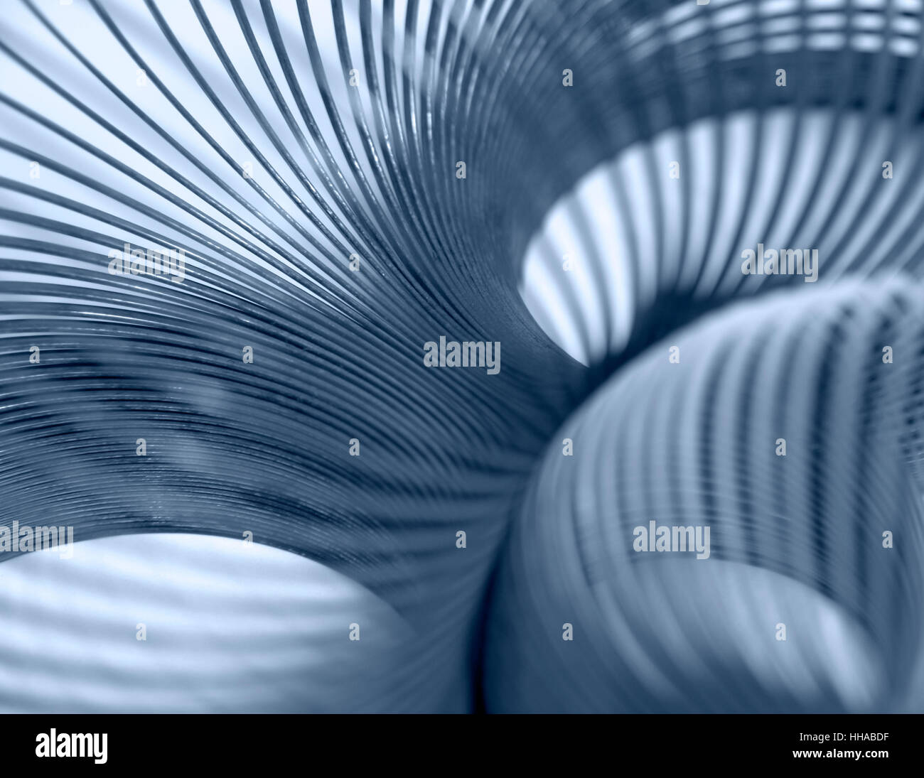 metallic spiral abstract Stock Photo Alamy