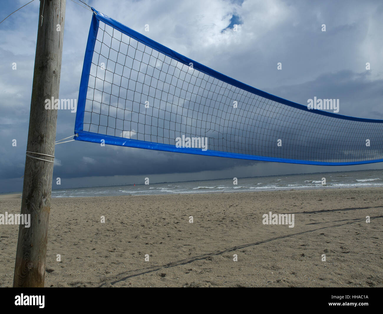 beach volleyball nets Stock Photo Alamy
