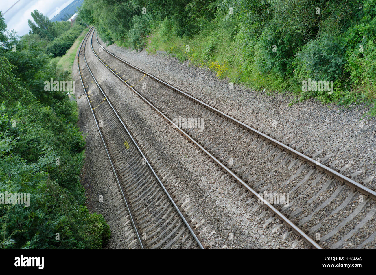 travel, commute, railway line, track, railway, train