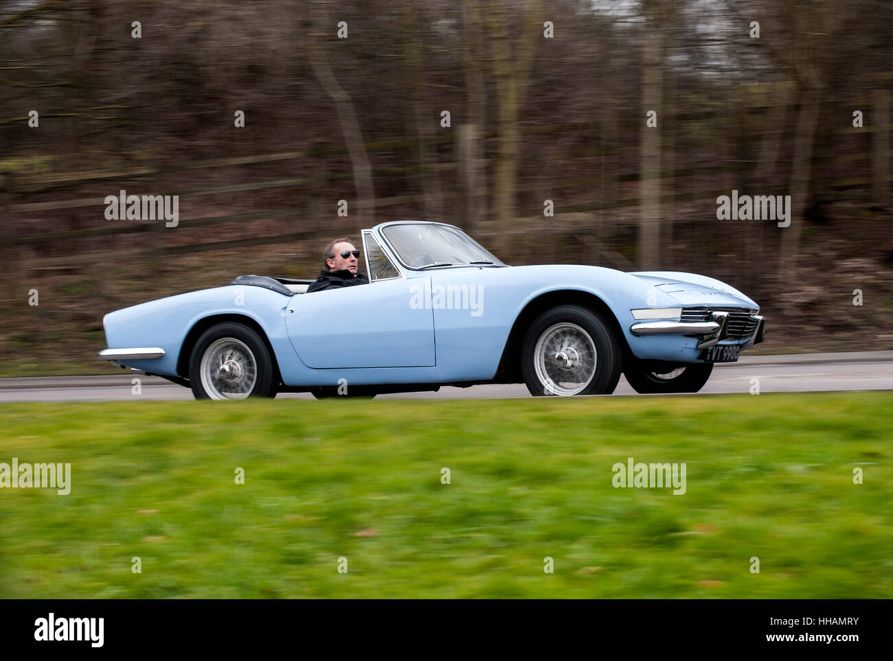 Triumph TR Fury prototype British sports car from 1964 Stock Photo