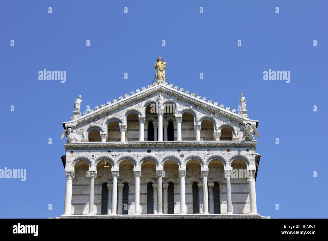 square of miracles / piazza del duomo / piazza dei miracoli / square of miracles Stock Photo