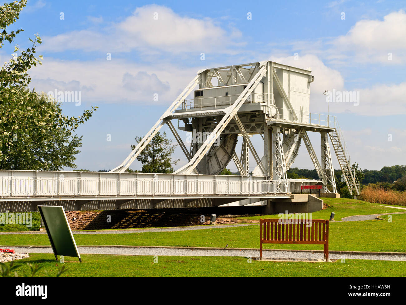 blue, historical, memorial, conflict, battle, bridge, europe, war, steel, Stock Photo