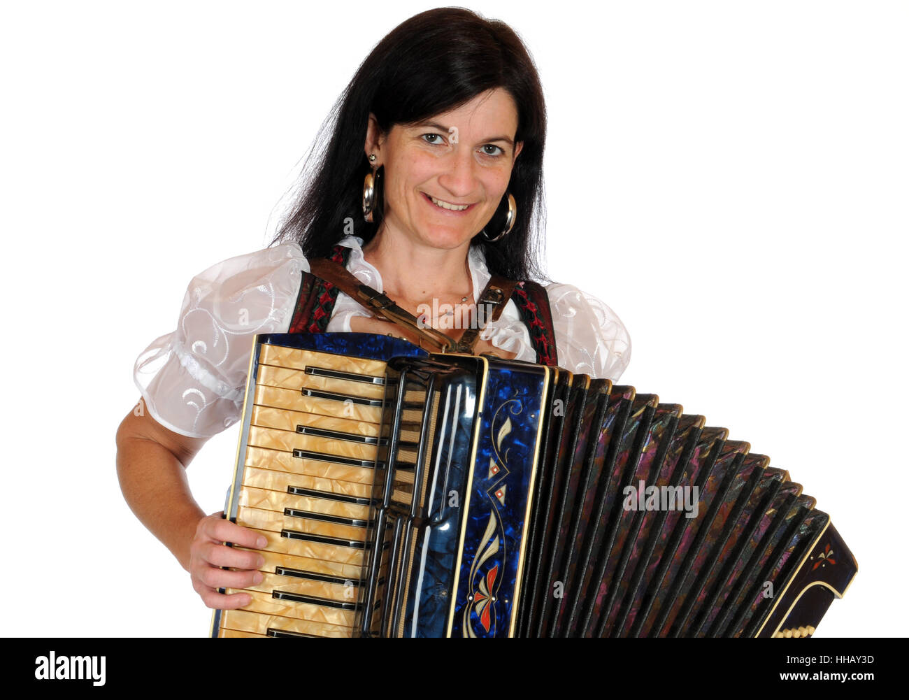 woman, make, music, game, tournament, play, playing, plays, played, accordion, Stock Photo