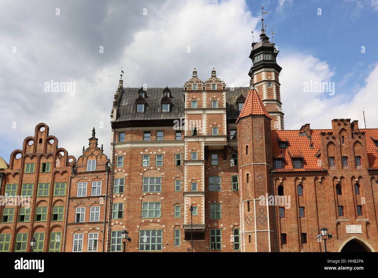 house of the natural history society gdansk Stock Photo