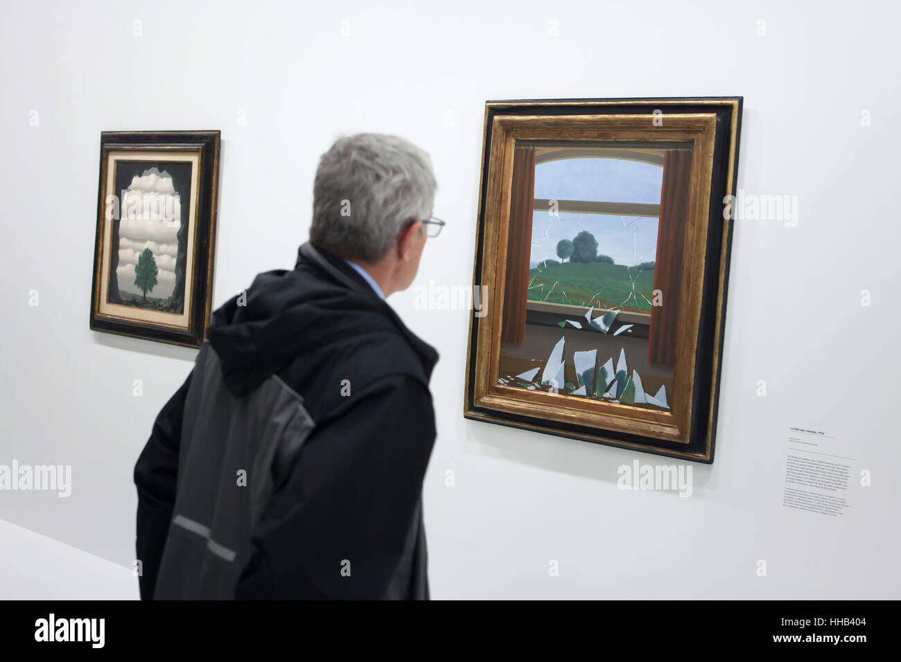 Rene magritte the glass key hi-res stock photography and images - Alamy