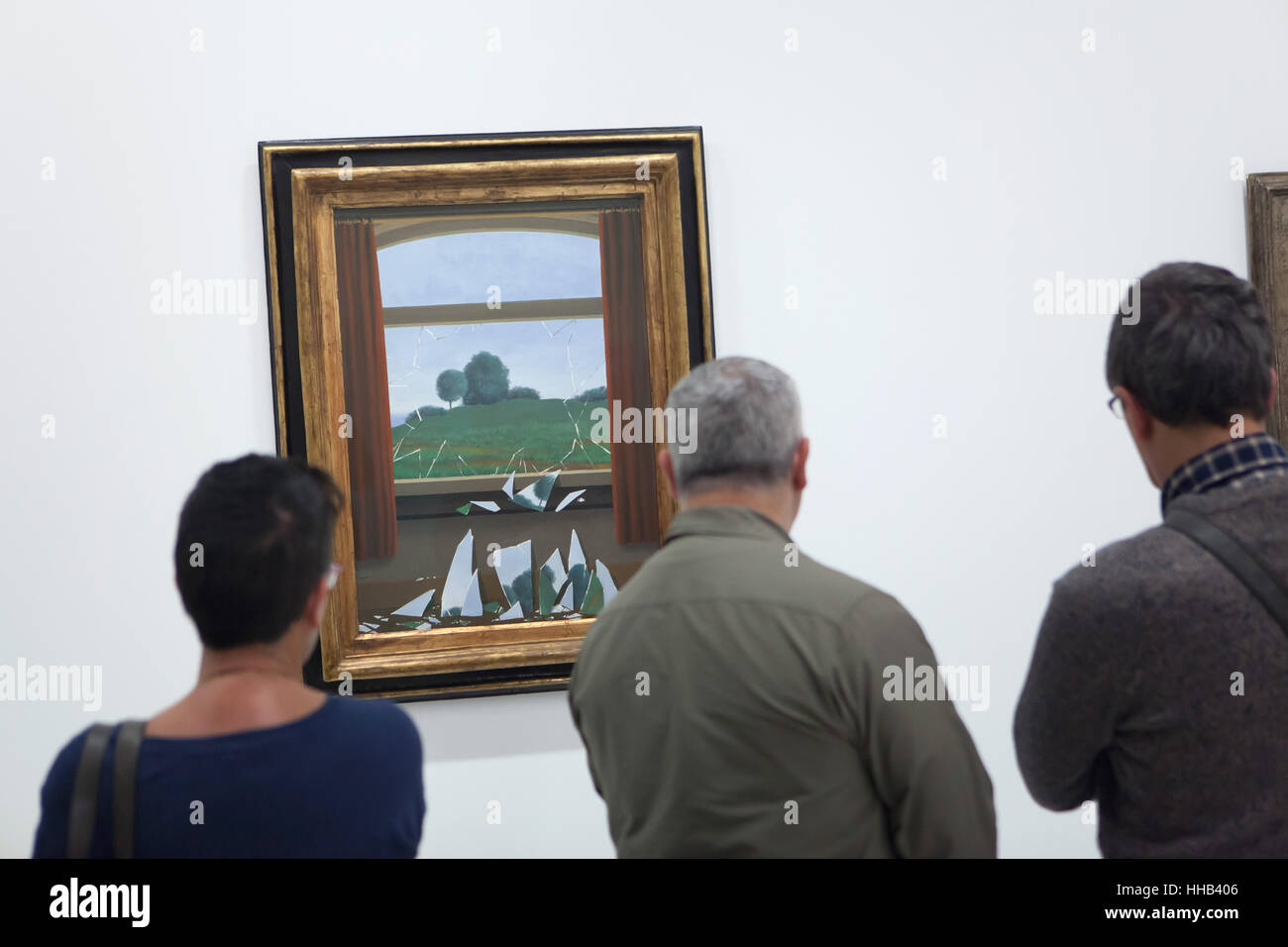 Rene magritte the glass key hi-res stock photography and images - Alamy