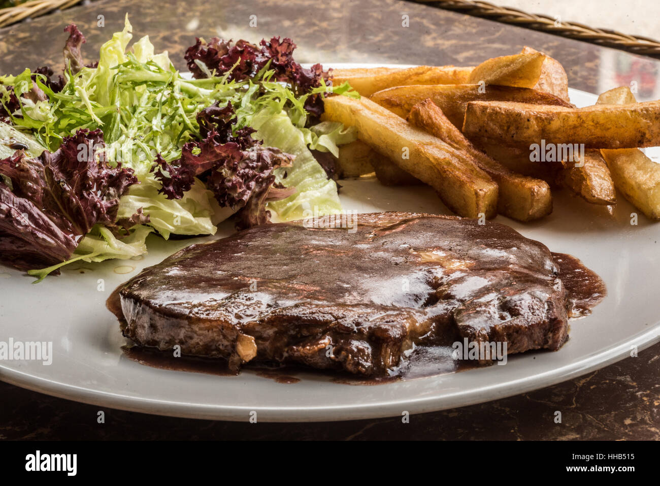 Cote de Boeuf, french gastronomy Stock Photo Alamy