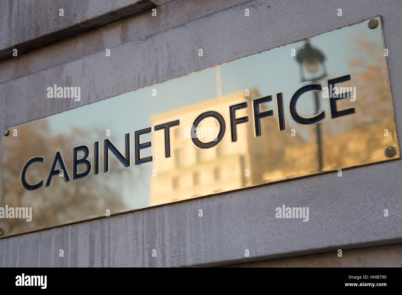 Office on Whitehall in London, England, United Kingdom. The