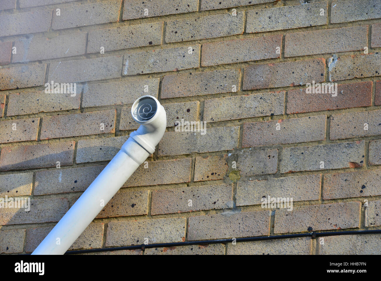 A plume kit for a condensing boiler Stock Photo Alamy