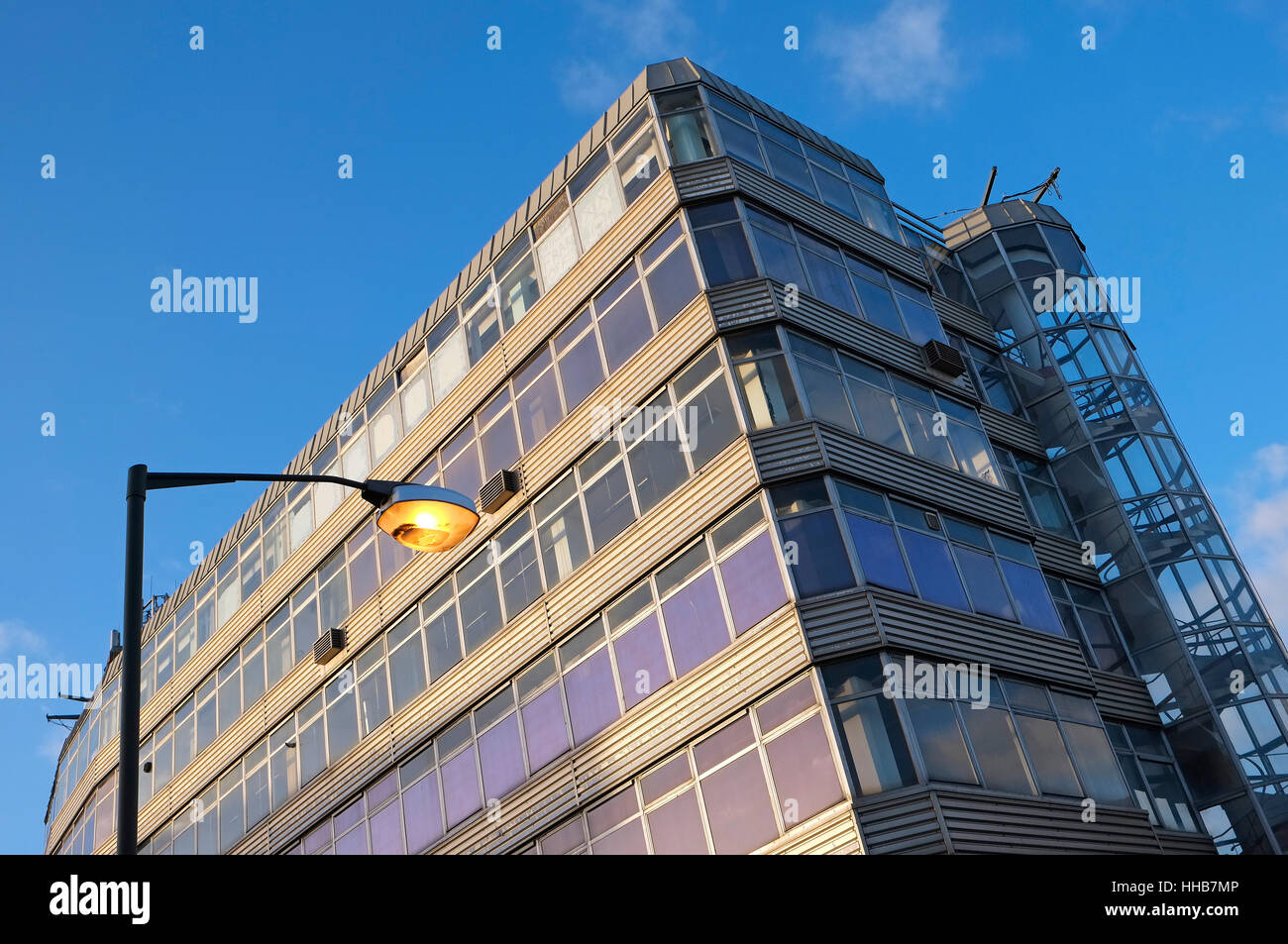 derelict hmso building in norwich, norfolk, england Stock Photo