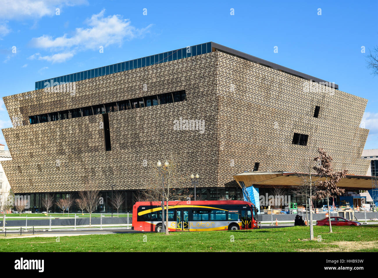 Washington DC, USA. Smithsonian National Museum of African American History and Culture (NMAAHC). Stock Photo