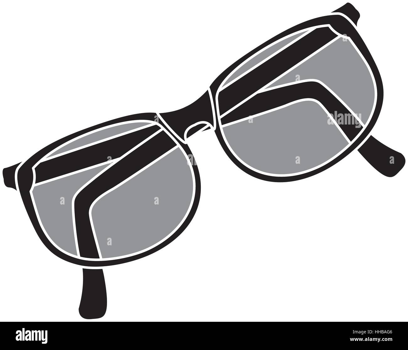 glasses frame icon image vector illustration design Stock Vector Image ...