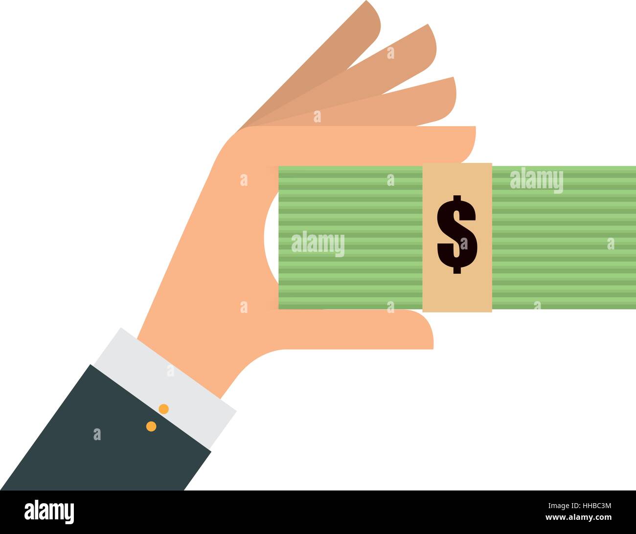 cash money related icons image vector illustration design Stock Vector ...