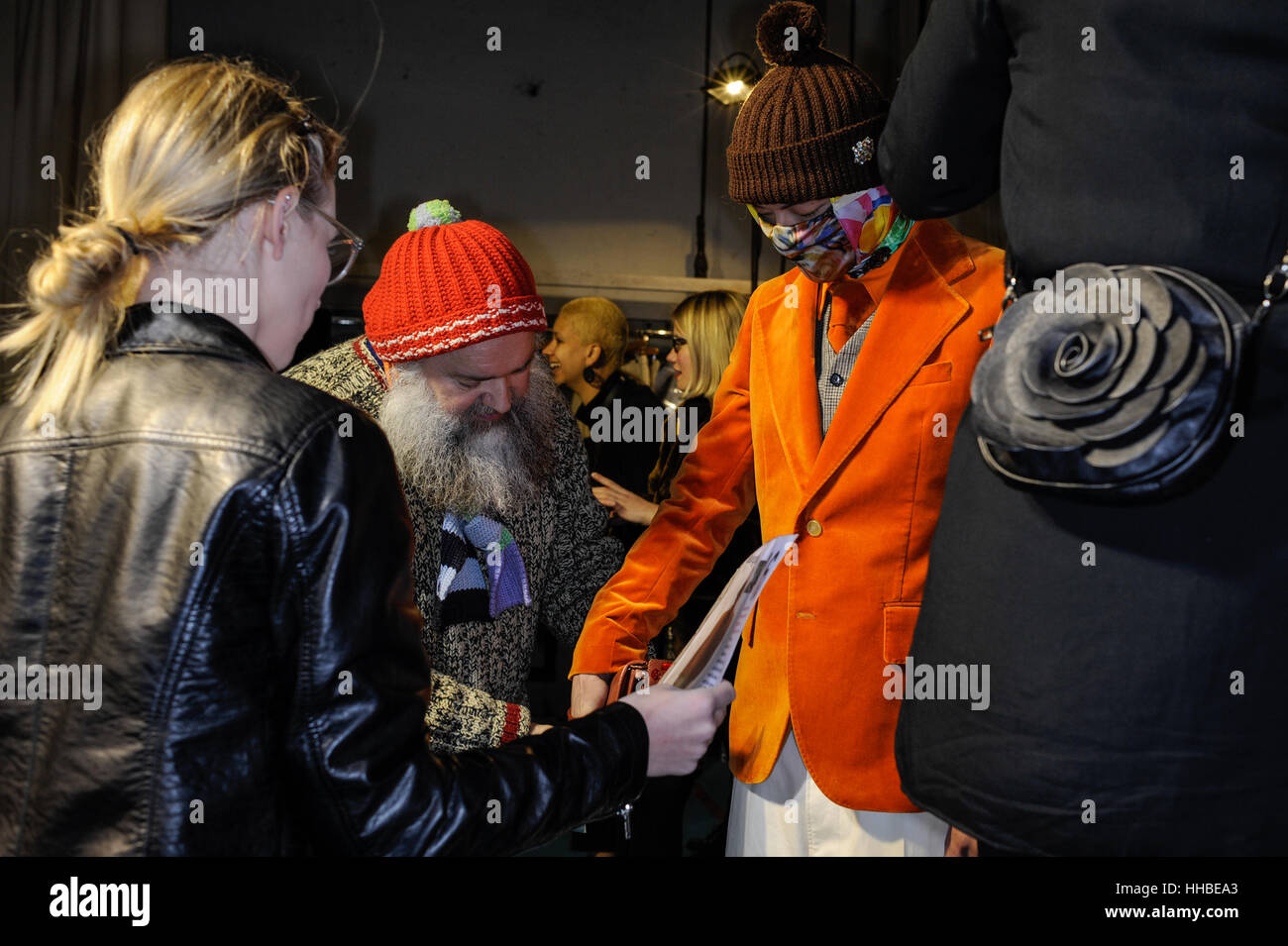 Paris, France. 18th Jan, 2017. Masks at Walter Van Beirendonck show. Paris  man's fashion week. Credit: Gaetano Piazzolla/Pacific Press/Alamy Live News  Stock Photo - Alamy