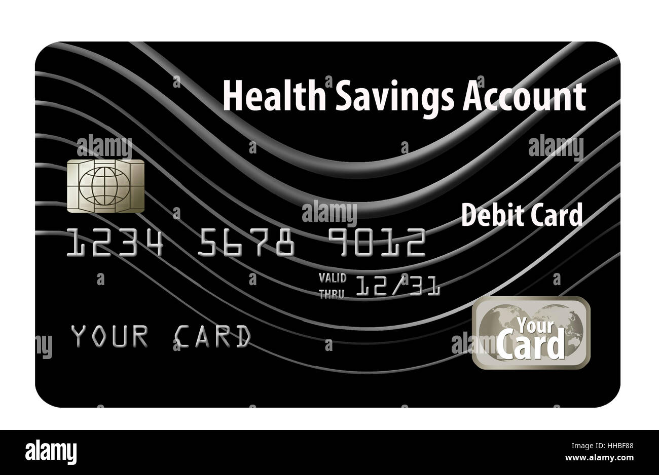 health-savings-account-debit-card-stock-photo-alamy