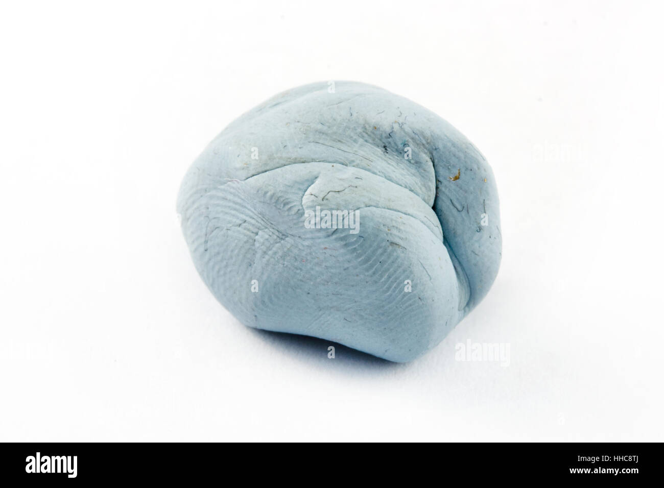 blue, lump, putty, blue, object, used, sticky, adhesive, strain