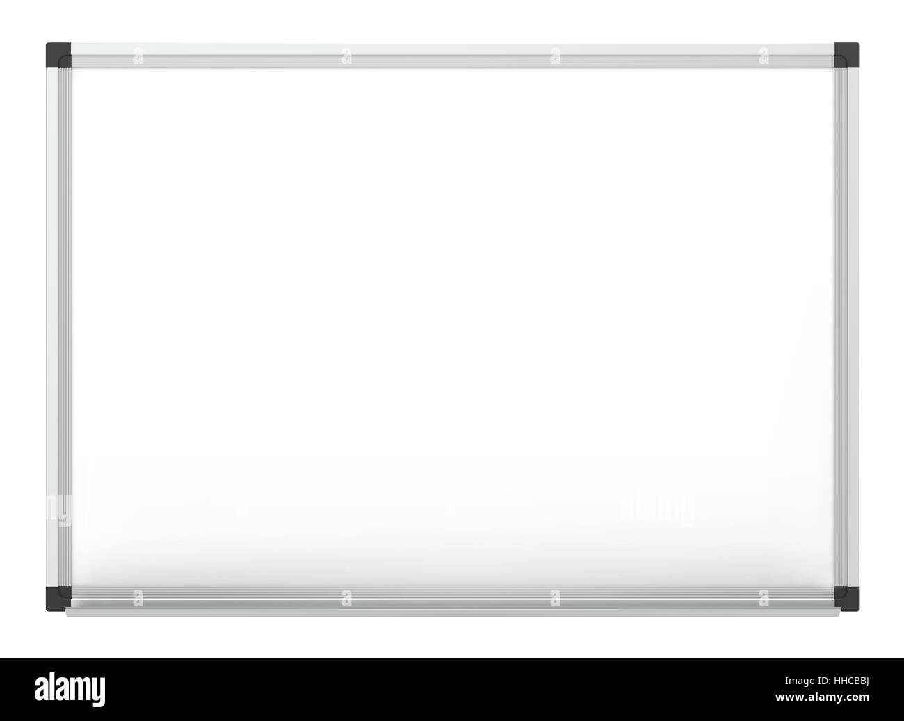 Classic Blank Whiteboard for copy space. Vector EPS10. Stock Photo