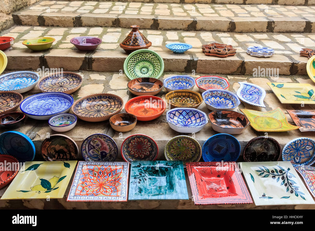 Decorative souvenir dishes Stock Photo Alamy