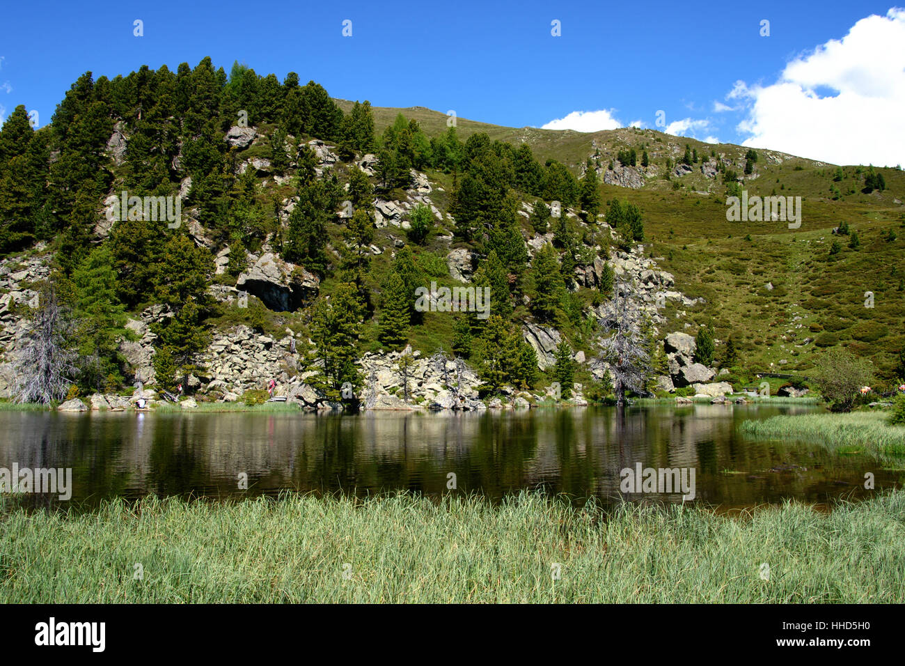 windebensee,austria,carinthia,hohe tauern,a recreation area,naturschutzgebie Stock Photo
