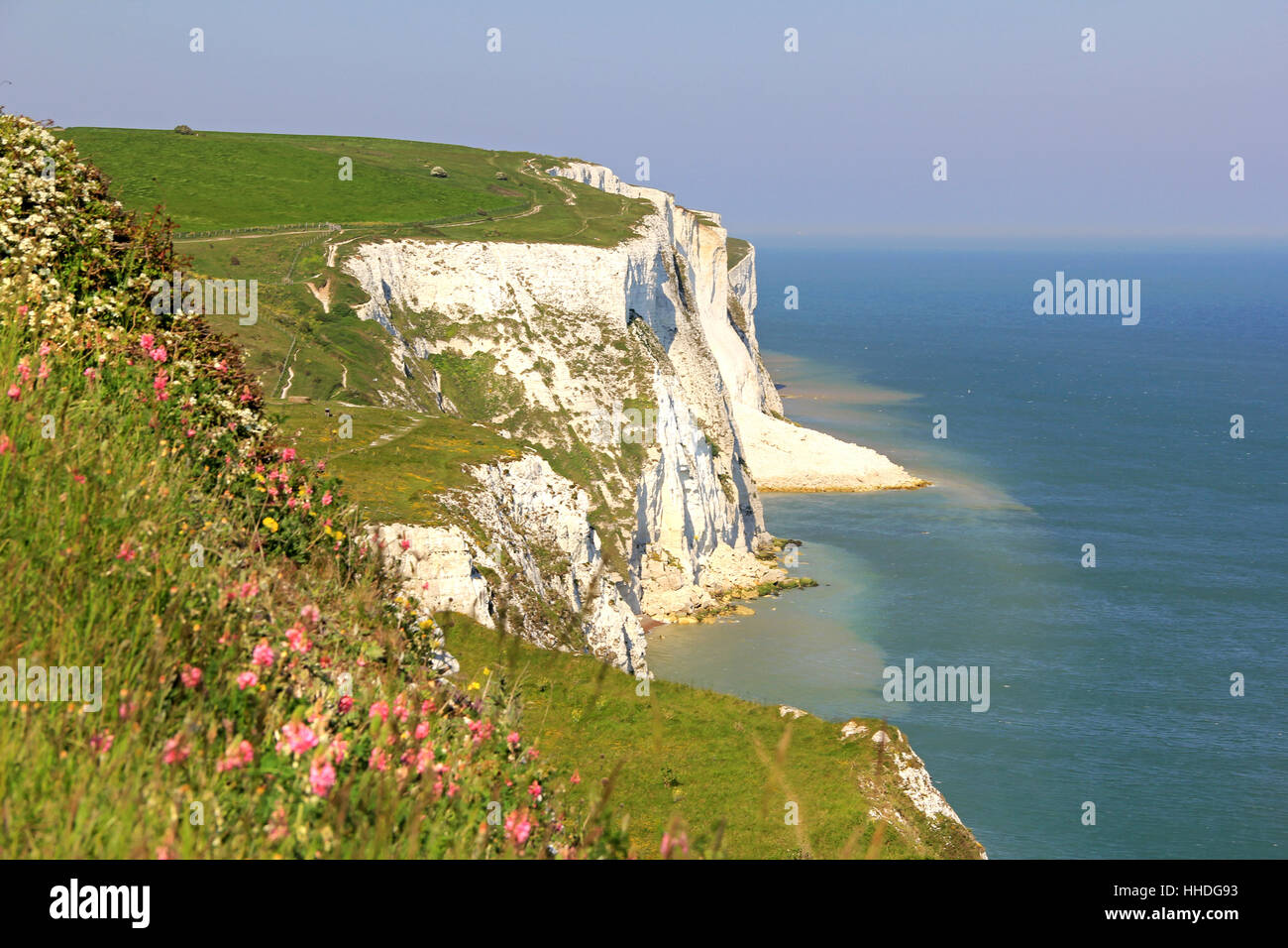 the white cliffs of dover Stock Photo Alamy