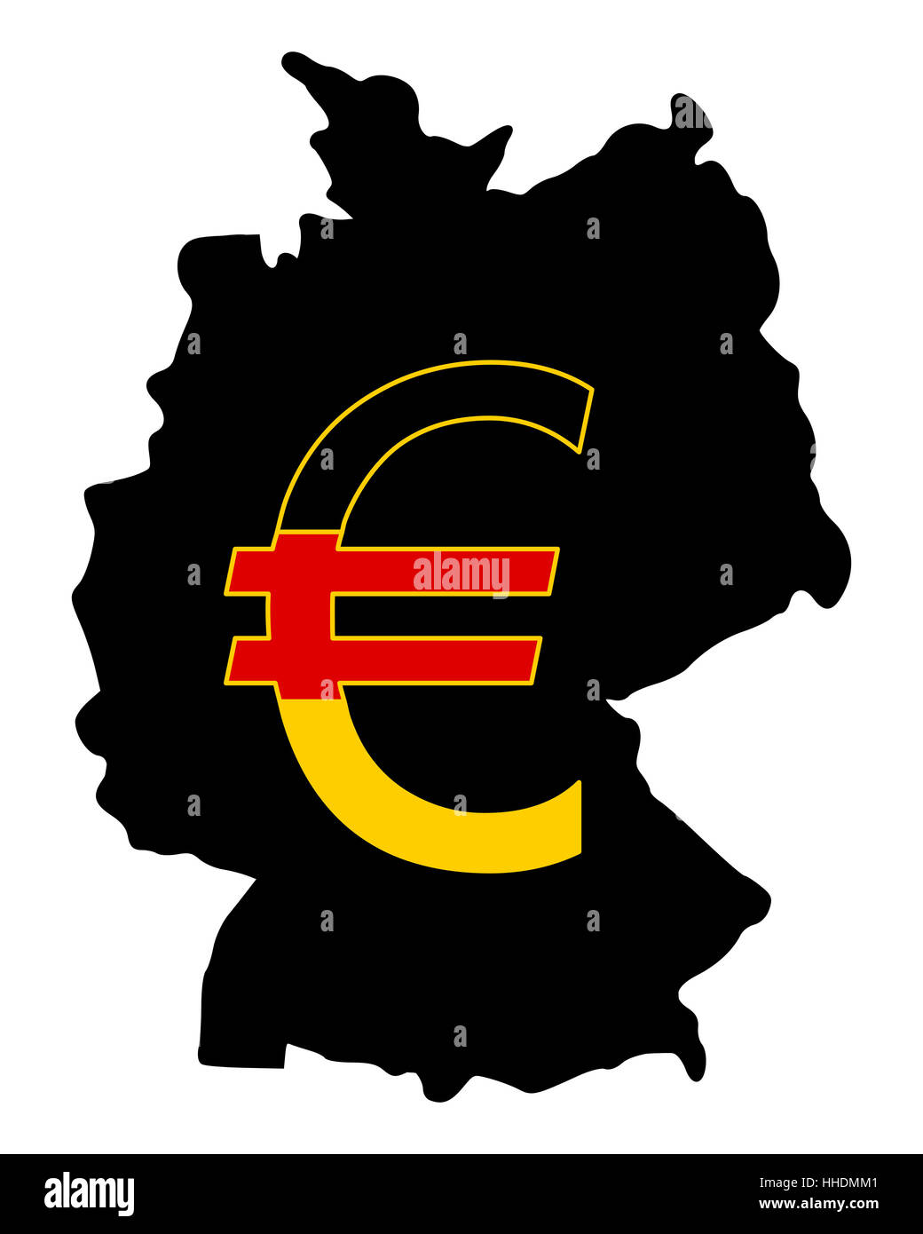 Deutsche Währung Stock Photo