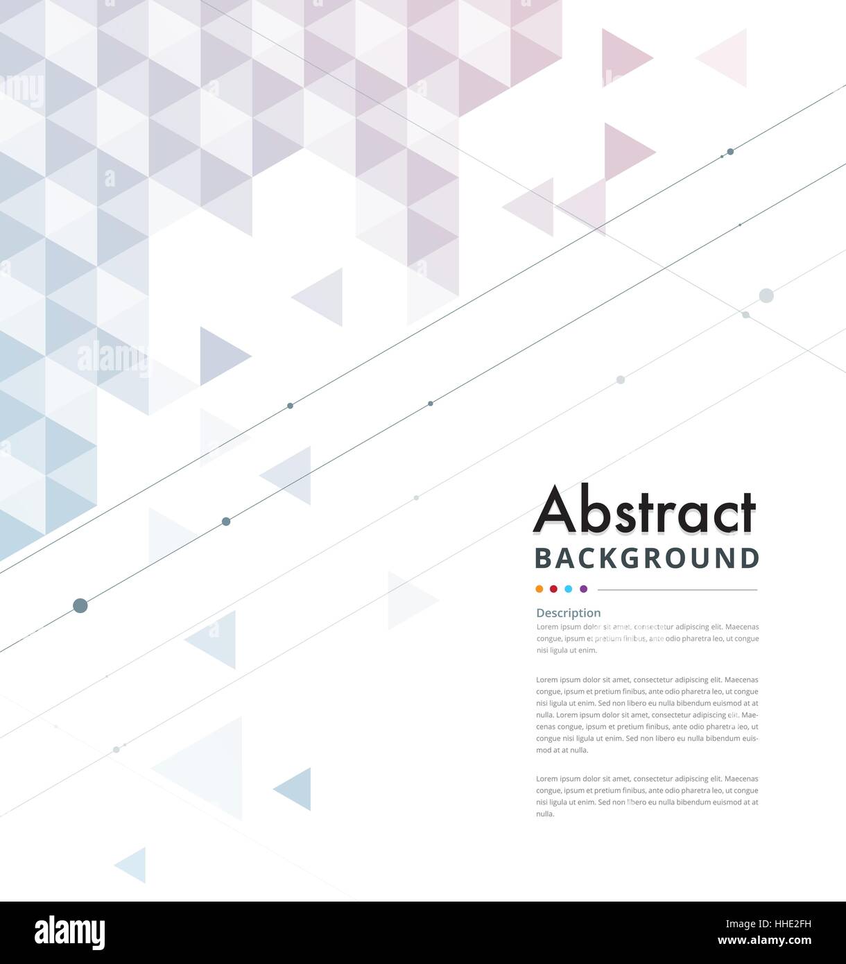 Abstract geometric background. vector stock Stock Vector Image & Art ...