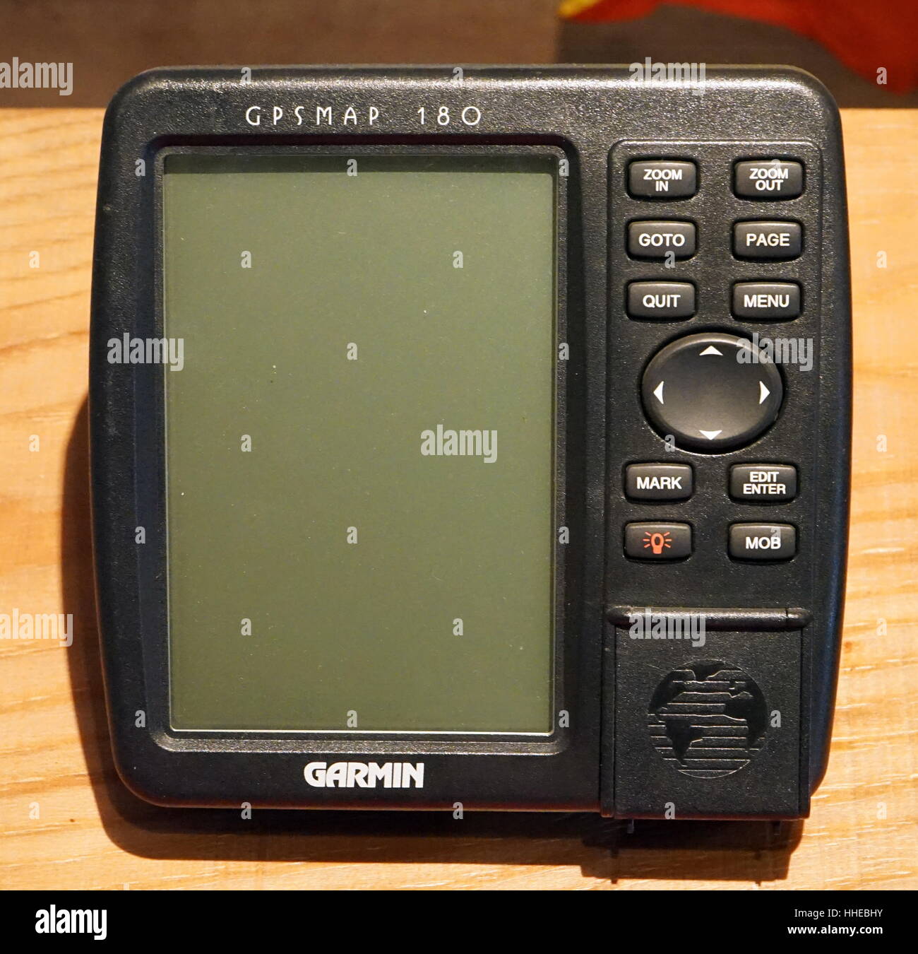 Marine GPS navigation device circa 1990. The Global Positioning System