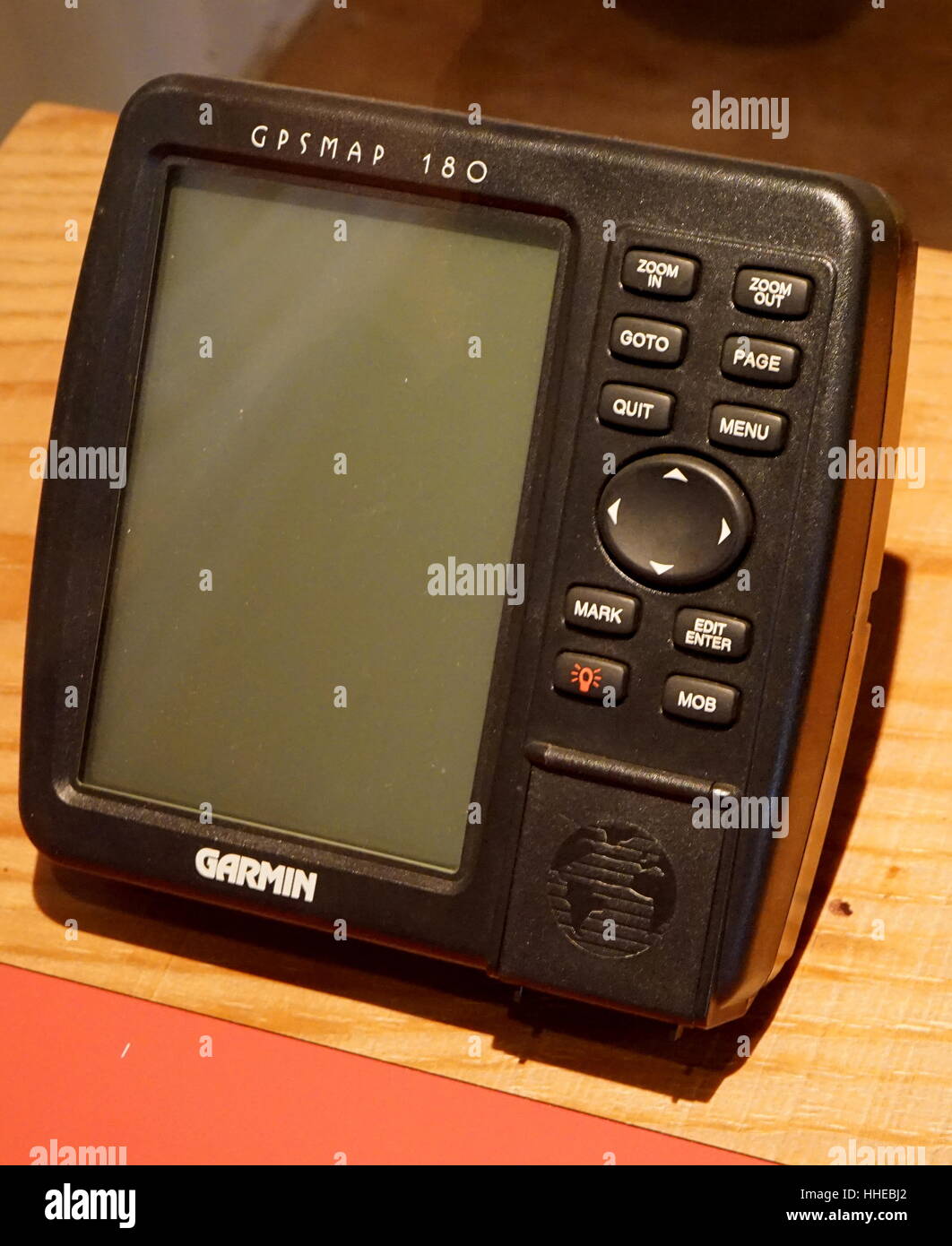 Marine GPS navigation device circa 1990. The Global Positioning System
