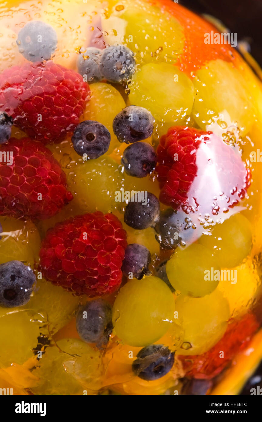 Summer Berry Jelly Terrine Stock Photo Alamy