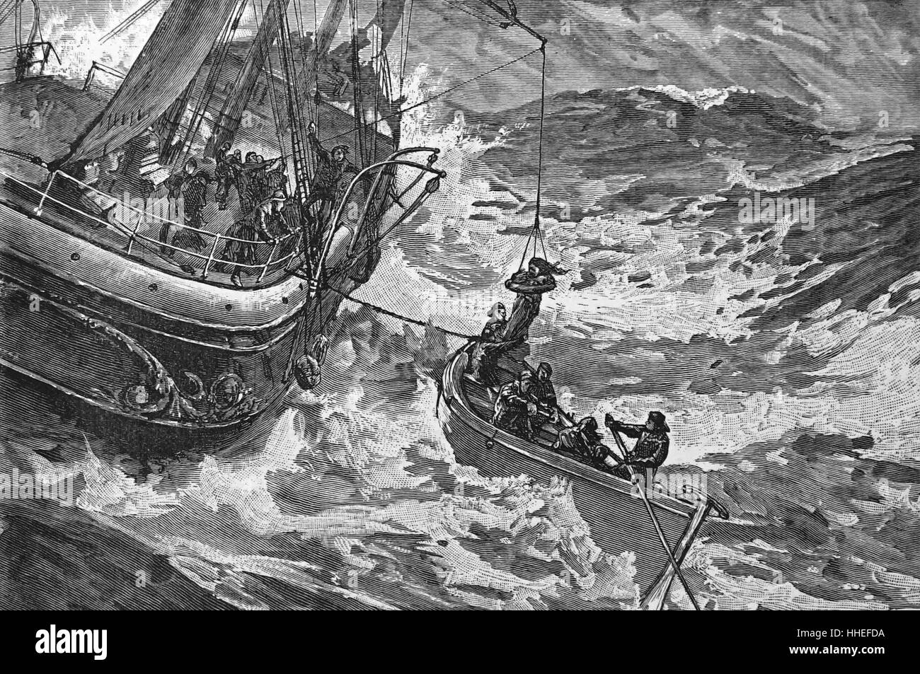 Passenger ship 19th century hi-res stock photography and images - Alamy