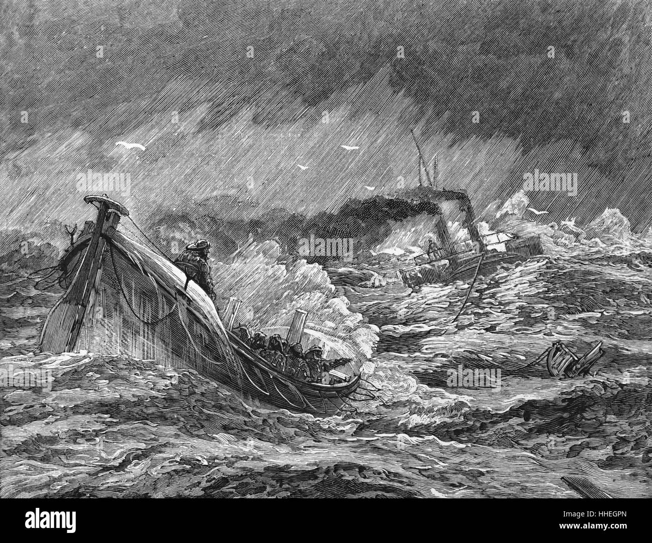 Lifeboat 19th Century Stock Photos & Lifeboat 19th Century Stock Images ...