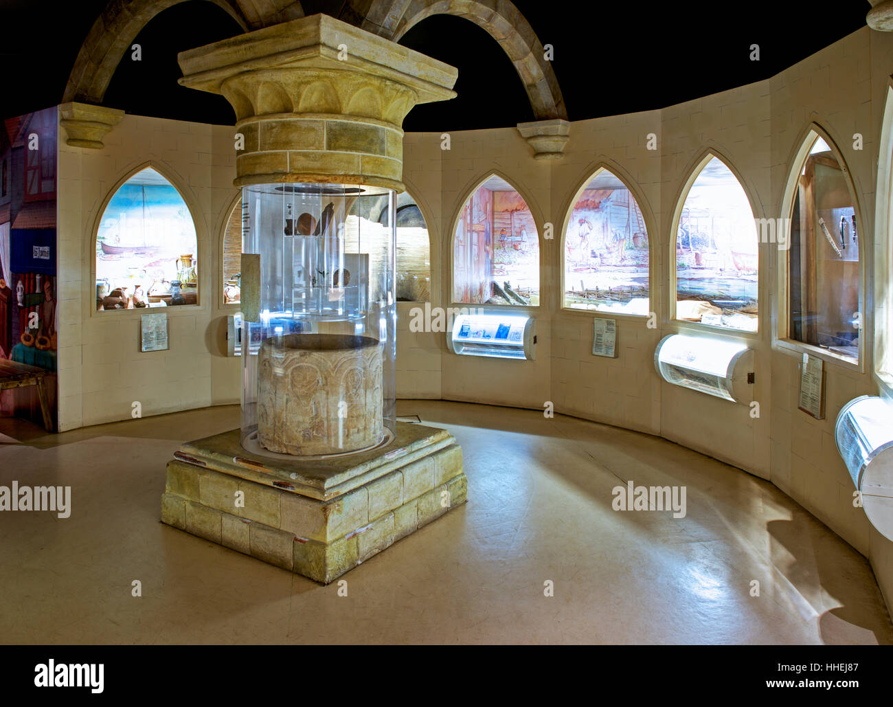 Display in the Hull and East Riding Museum, Hull, Humberside, East