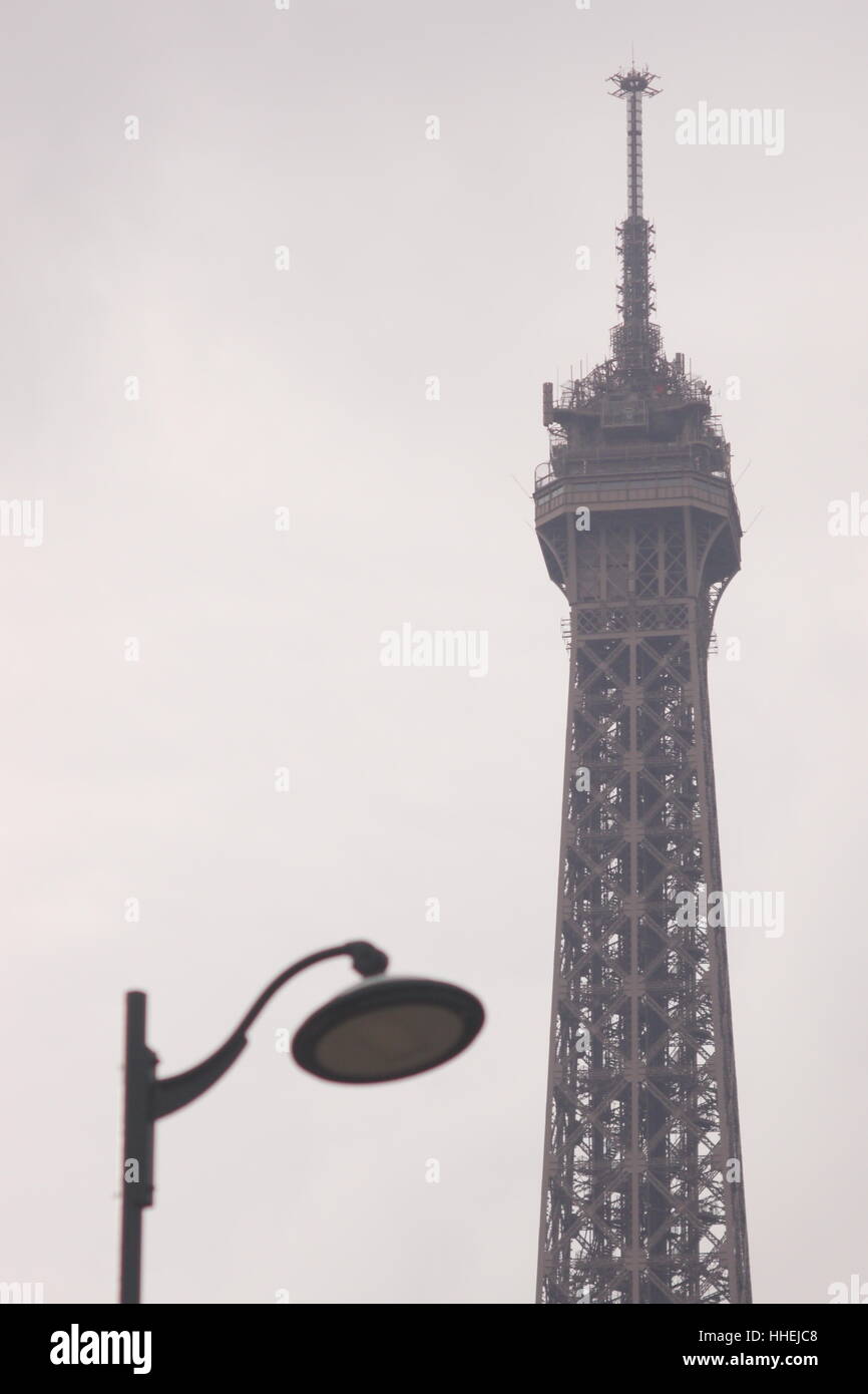 The Eiffel Tower in Paris France Stock Photo - Alamy