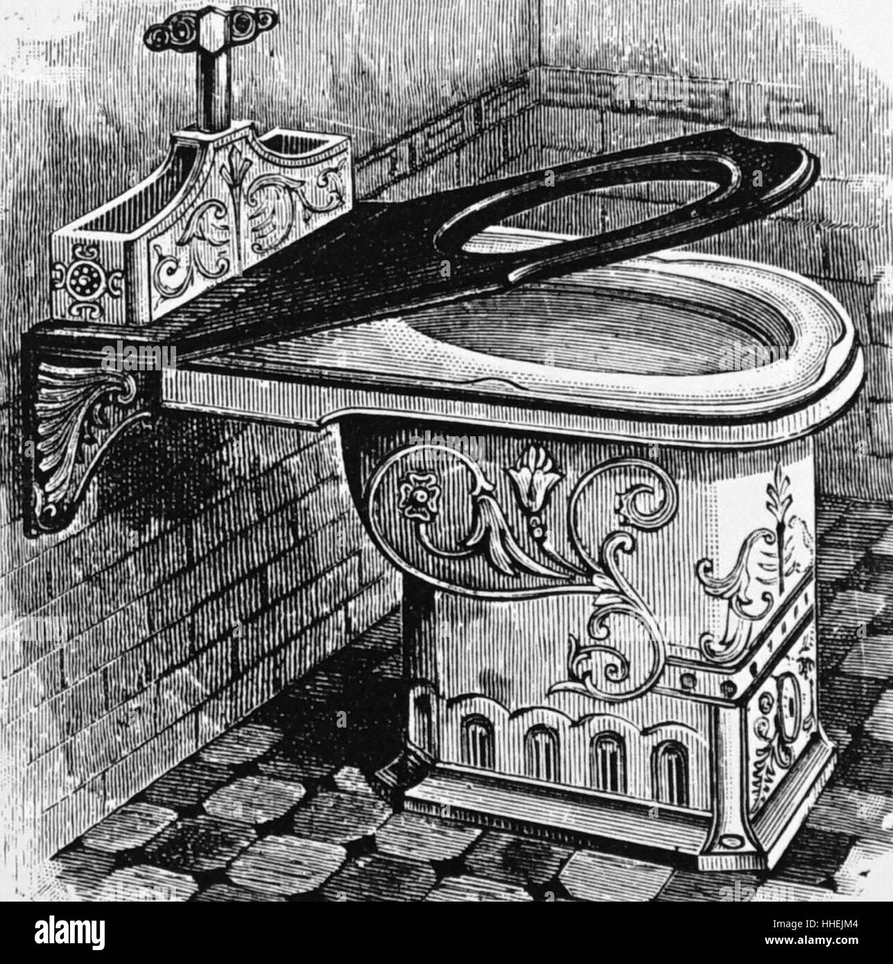 Water closet historical Black and White Stock Photos & Images Alamy