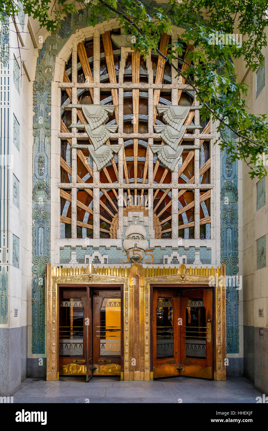 The 1930 Art Deco styled Marine Building at 355 Burrard Street