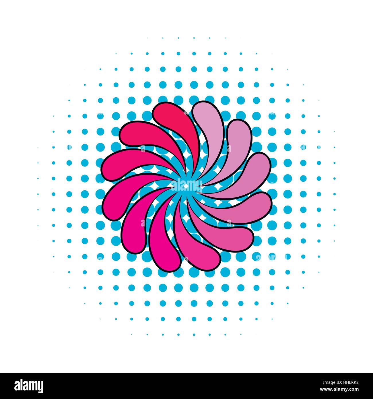 Loading icon in comics style Stock Vector Image & Art - Alamy