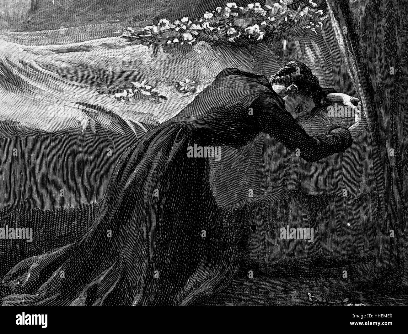 Crying grief mourning Black and White Stock Photos & Images Alamy