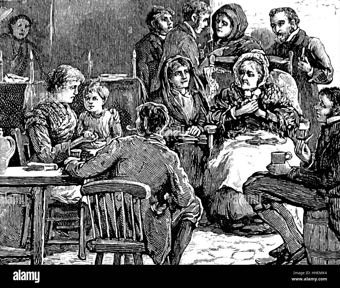 Irish wake 19th century hi-res stock photography and images - Alamy