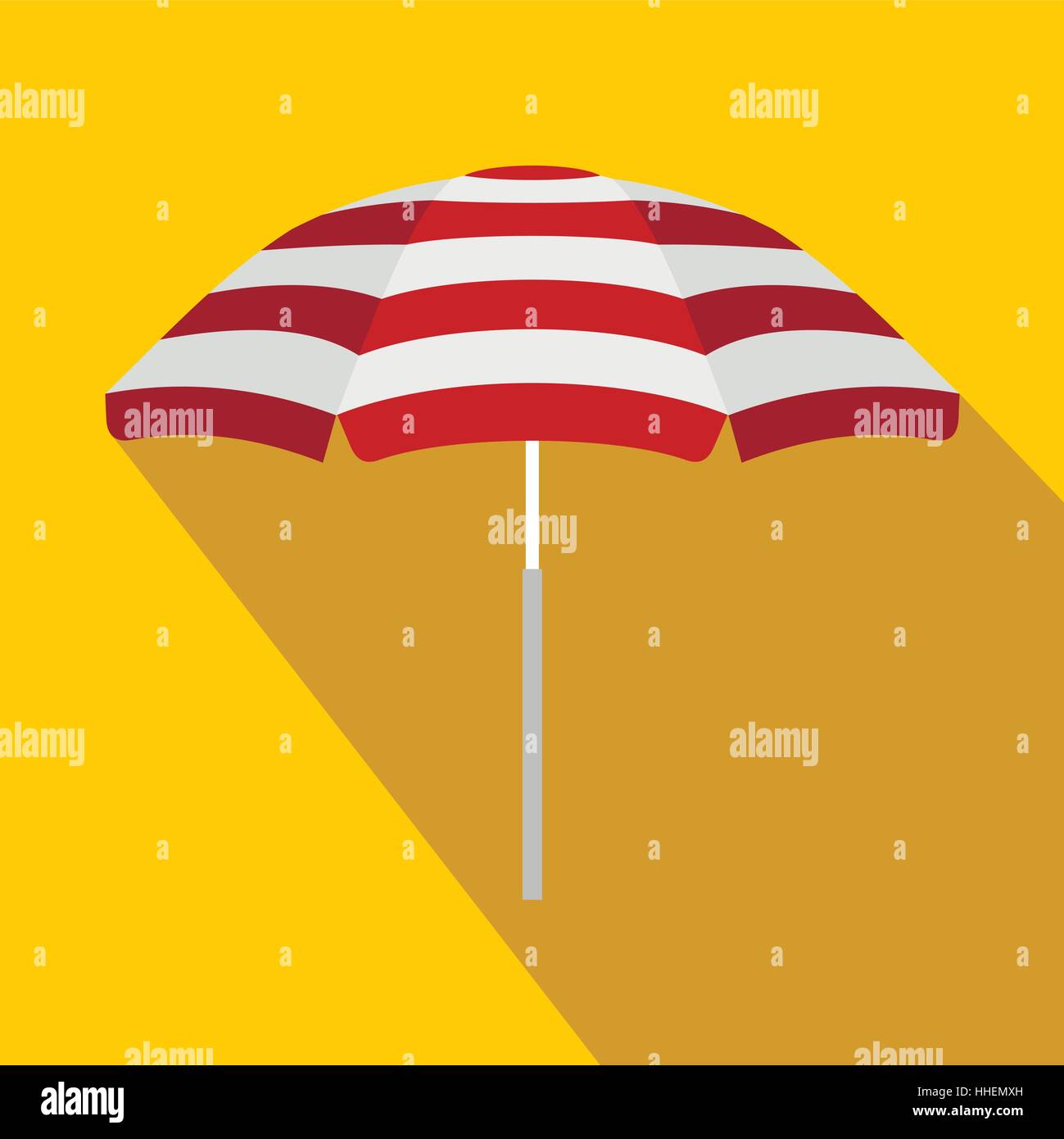 White cloth umbrella Stock Vector Images - Alamy