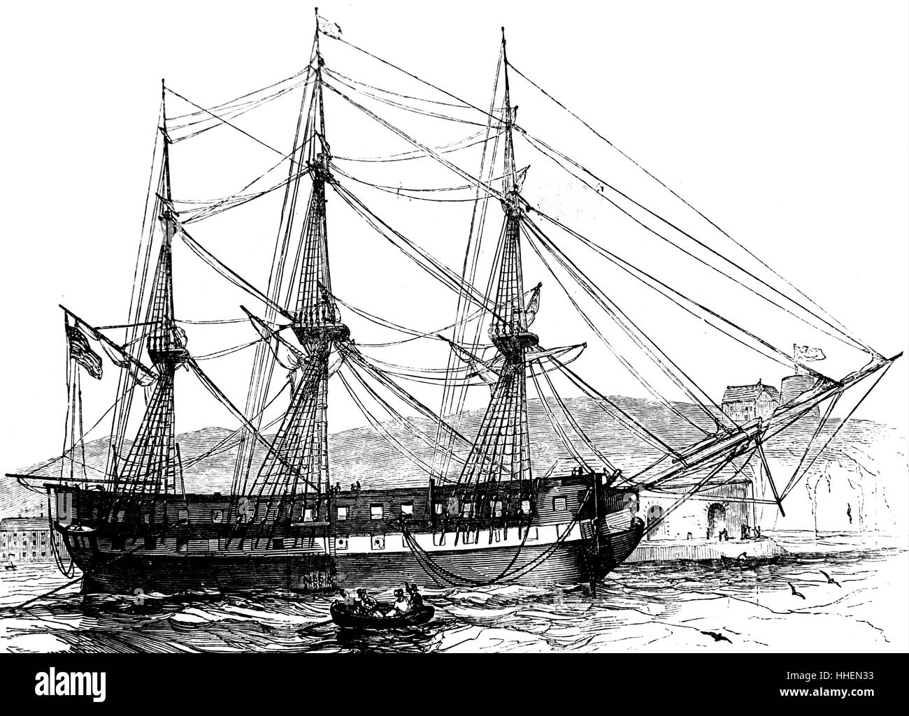 19th Century Frigate Stock Photos & 19th Century Frigate Stock Images ...