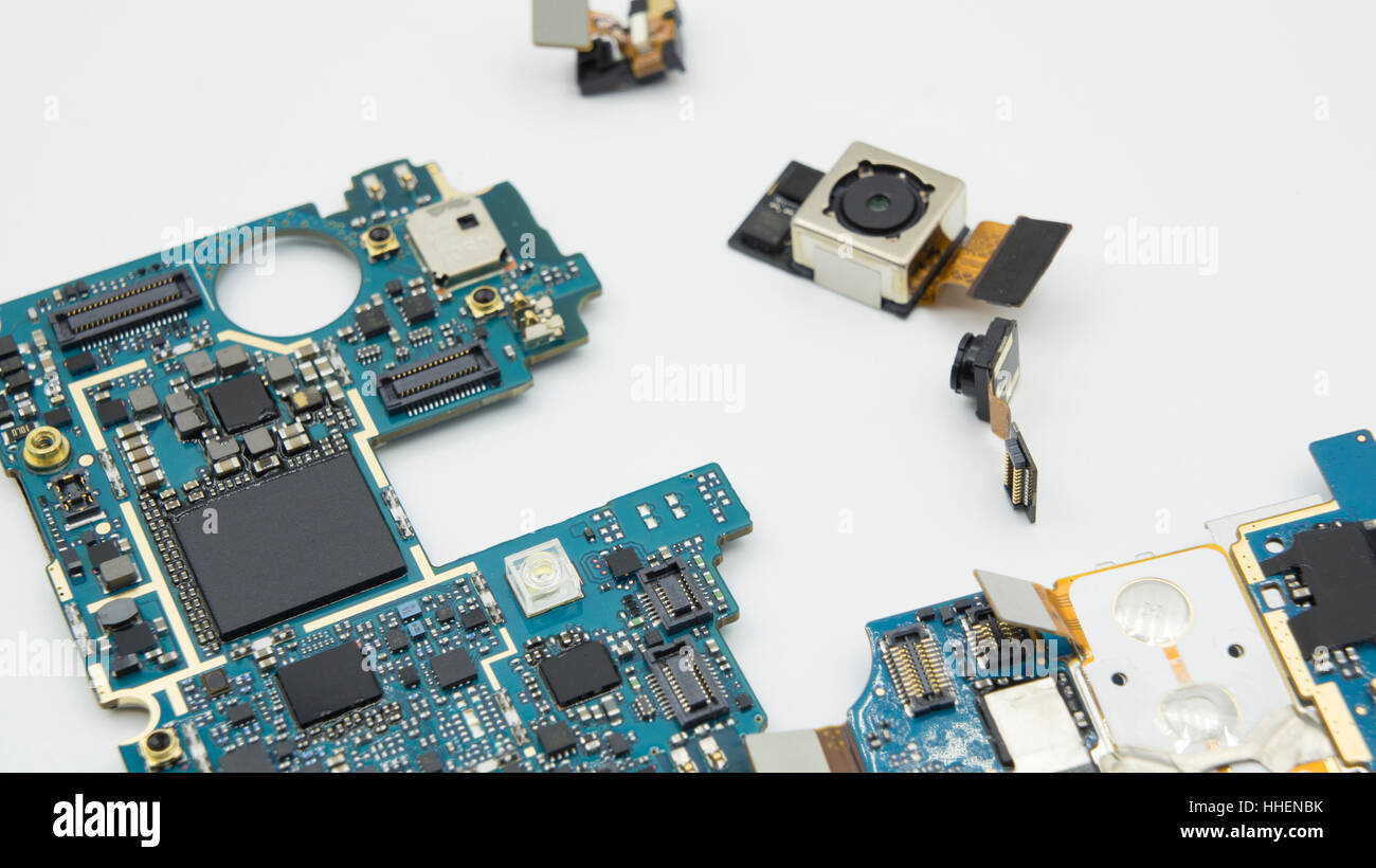 IC damage fix electronic broken Stock Photo Alamy