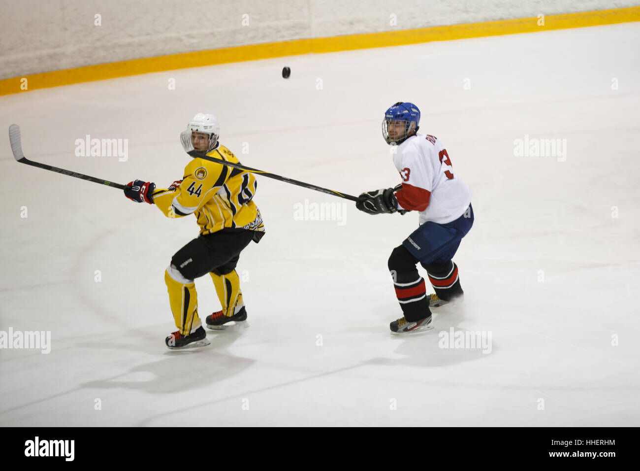University hockey league final match – Stock Editorial Photo