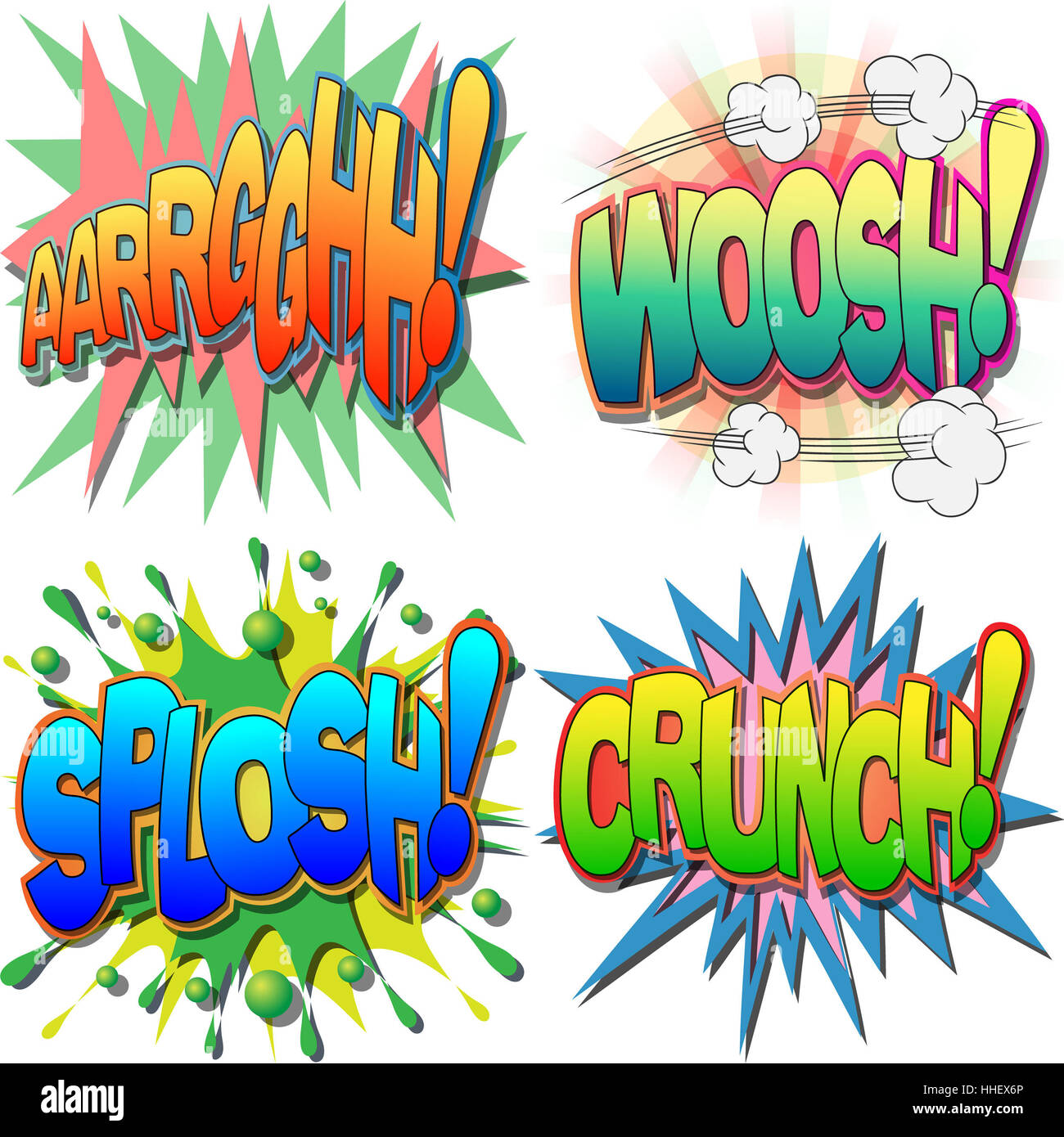 illustration, action, abstract, burst, words, text, explode, cartoon